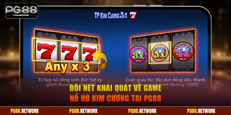 Đôi nét khái quát về game nổ hũ Kim Cương tại PG88